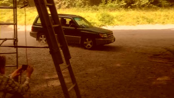 Видео. Дублер Миши Коллинза разбиваем машину в эпизоде 9.1